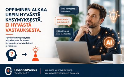 Oppiminen alkaa usein hyvästä kysymyksestä, ei hyvästä vastauksesta