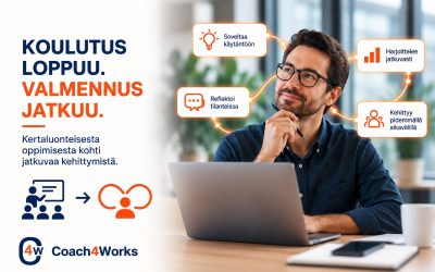 Koulutus loppuu. Valmennus jatkuu – miten oppiminen muuttuu toiminnaksi?